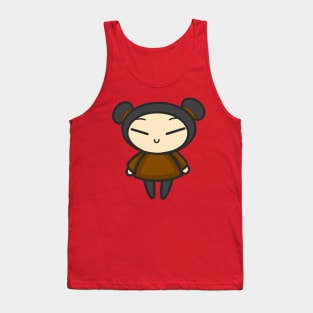 Brown Pucca Tank Top